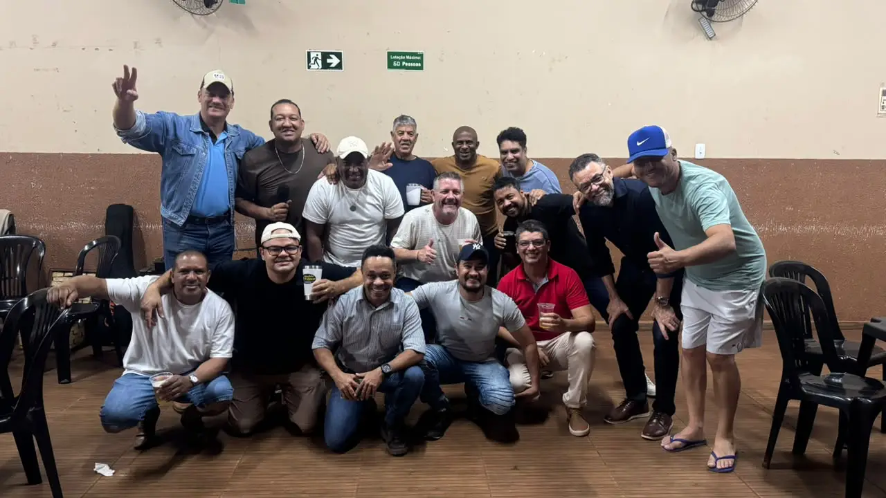 Comunicadores reunidos no 1º Encontro dos Comunicadores de Pontal